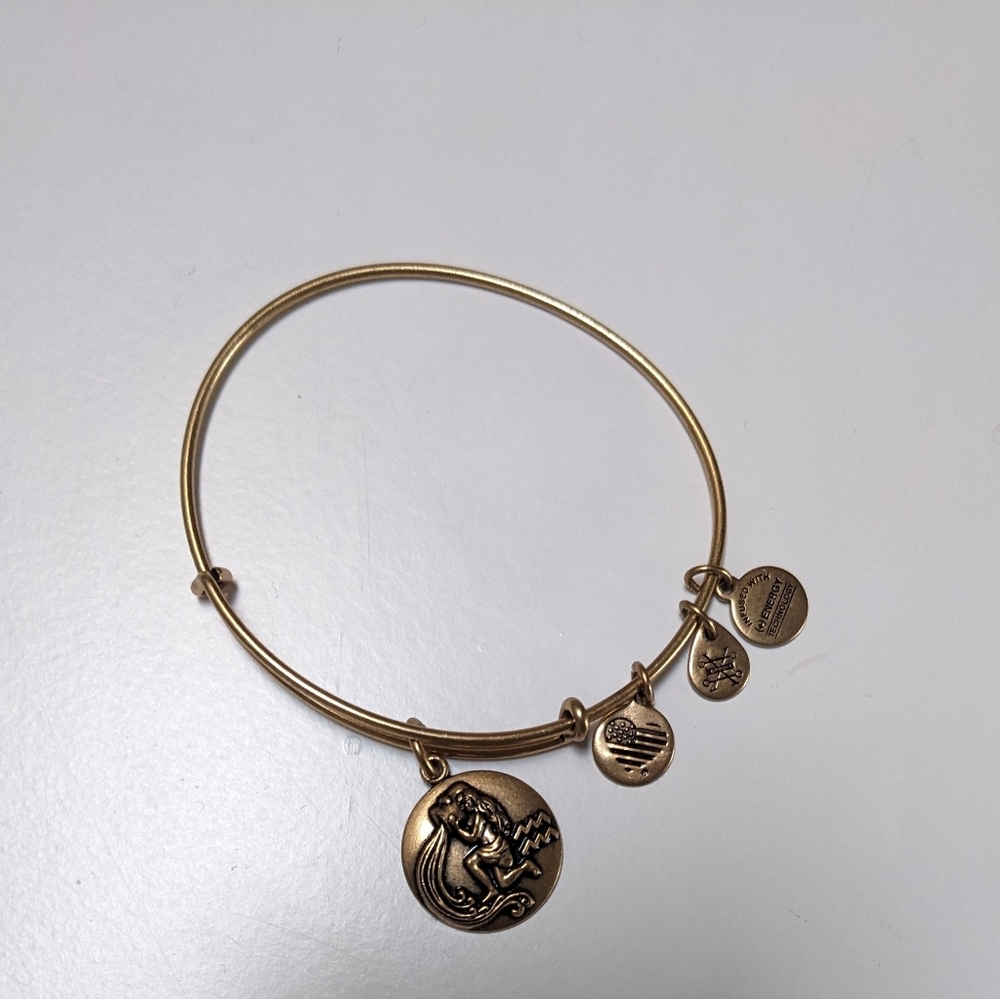 NWOT Alex and Ani Aquarius Bracelet